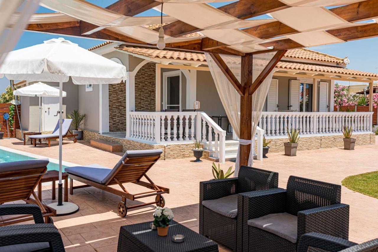 Blossom Villa Laganas Bagian luar foto