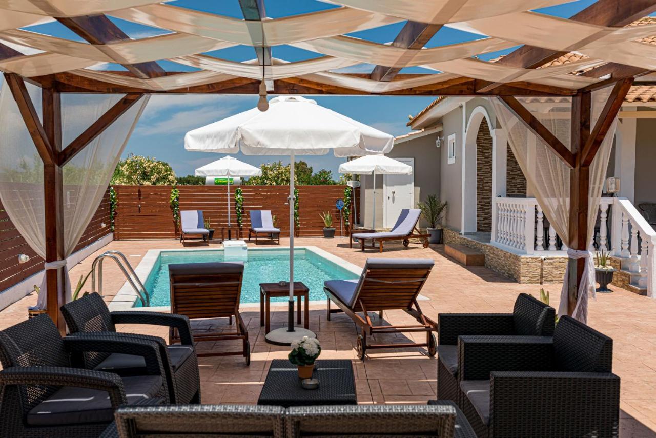 Blossom Villa Laganas Bagian luar foto
